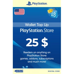 PSN Card $25 USD [US]